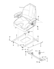 Husqvarna P-Zt4822 Fs - Seat