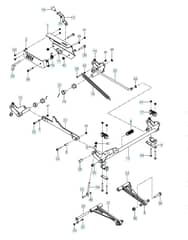Husqvarna P-Zt6126 Fs - Mower Lift & Deck Lift