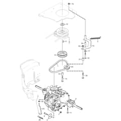 PARK 120 - 2016-2022 - 2F5820241/S16 - Stiga Front Mower Transmission Diagram