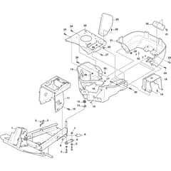 PARK 300 - 2020-2025 - 2F5820421/ST2 - Stiga Front Mower Frame Diagram