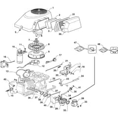 PARK 300 M - 2020-2024 - 2F5820241/ST1P - Stiga Front Mower Carburettor Diagram