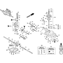 PARK 320 MW - 2015-2018 - 2F6120620/S15 - Stiga Front Mower K46CI Diagram