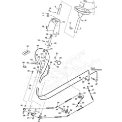 PARK 320 PW - 2020 - 2F6120641/ST1 - Stiga Front Mower Steering Diagram