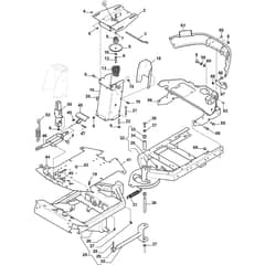 PARK 320 W - 2017 - 2F6120620/S17 - Stiga Front Mower Frame Diagram