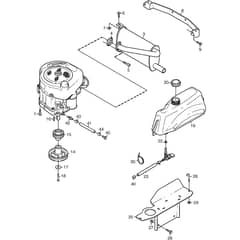 PARK 340 MX - 2015 - 2F6130520/S15 - Stiga Front Mower Engine Diagram