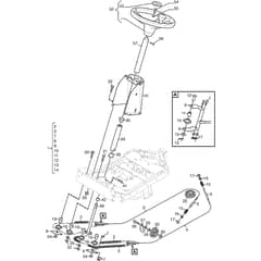 PARK 340 MX - 2015 - 2F6130520/S15 - Stiga Front Mower Steering Diagram