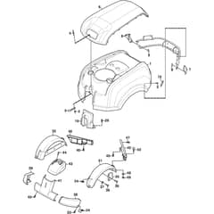 PARK 340 X - 2016-2017 - 2F6130511/S16 - Stiga Front Mower Body Diagram
