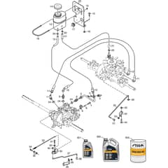 PARK 340 X - 2016-2017 - 2F6130511/S16 - Stiga Front Mower Transmission 02 Diagram