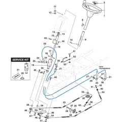 PARK 345 PWX - 2021 - 2F6130535/ST1 - Stiga Front Mower Steering Diagram
