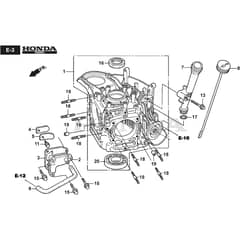 PARK 345 PWX - 2021 - 2F6130535/ST1P - Stiga Front Mower Crankcase Diagram