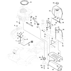 PARK 416 P VM - 2018 - 2F6220541/STX - Stiga Front Mower Engine Diagram