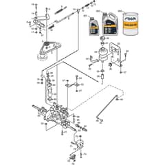 PARK 420 P - 2015 - 13-6320-11 - Stiga Front Mower Transmission Diagram