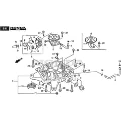 PARK 500 WX - 2025 - 2F6130535/ST2 - Stiga Front Mower Oil Pan Diagram