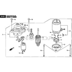PARK 500 WX - 2025 - 2F6130535/ST2 - Stiga Front Mower Starter Motor Diagram