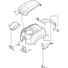 PARK 520 DP - 2014-2015 - 13-6318-31 - Stiga Front Mower Body Works 02 Diagram
