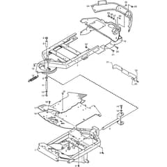 PARK 520 P - 2015-2020 - 2F6220610/S15 - Stiga Front Mower Frame Diagram