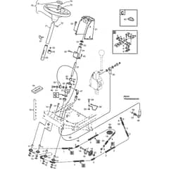 PARK 540 DPX - 2014-2015 - 13-6319-31 - Stiga Front Mower Steering Diagram