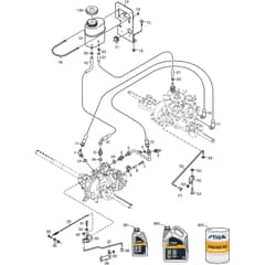 PARK 540 LPX - 2014 - 13-6381-11 - Stiga Front Mower Transmission 02 Diagram
