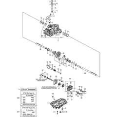 PARK 540 LPX - 2014-2015 - 13-6381-31 - Stiga Front Mower KTM10M Diagram