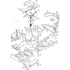 PARK 540 PX - 2016-2020 - 2F6230611/S16 - Stiga Front Mower Frame Diagram