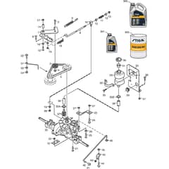 PARK 620 W - 2014 - 13-6310-12 - Stiga Front Mower Transmission Diagram