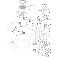 PARK 620 PW - 2020 - 2F6220741/ST1 - Stiga Front Mower Engine Diagram