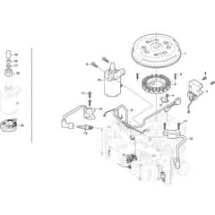 PARK 620 PW - 2021 - 2F6220745/ST1 - Stiga Front Mower Starter Motor Diagram