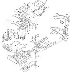 PARK 640 PWX - 2020 - 2F6230741/ST1 - Stiga Front Mower Frame Diagram