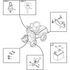 PARK 720 PW - 2015 - 2F6220620/S15 - Stiga Front Mower Assembly Parts Diagram