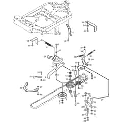 PARK 720 PW - 2015 - 2F6220620/S15 - Stiga Front Mower PTO Diagram