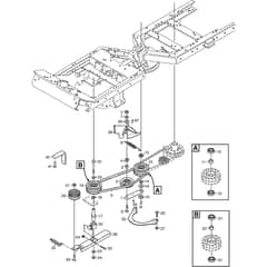 PARK 740 PWX - 2014-2015 - 13-6317-32 - Stiga Front Mower PTO 02 Diagram