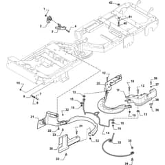 PARK PRO 340 X - 2015 - 13-6269-31 - Stiga Front Mower Belt Protection Diagram
