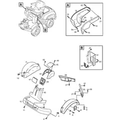 PARK PRO 340 X - 2015 - 13-6269-31 - Stiga Front Mower Body Works 01 Diagram
