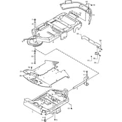 PARK PRO 340 X - 2015 - 13-6269-31 - Stiga Front Mower Frame Diagram