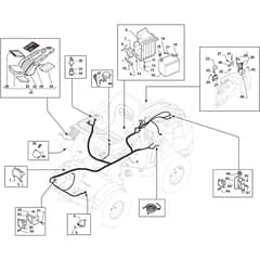 PARK PRO 540 IX - 2015-2019 - 13-6471-11 - Stiga Front Mower Electric Parts Diagram