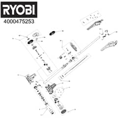 Ryobi RY18PCA-0 - 5133004727 - 4000475253 - Main Assembly