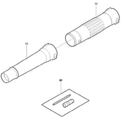 Makita PB-250.4 - Blower - Power Tool 02 Diagram