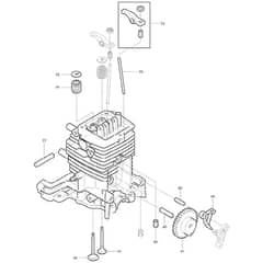 Makita PB-250.4 - Blower - Power Tool 05 Diagram