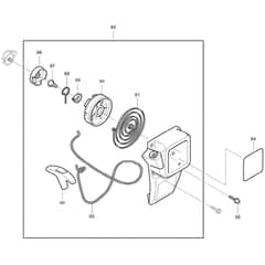 Makita PB-250.4 - Blower - Power Tool 06 Diagram