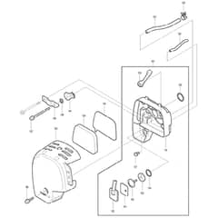 Makita PB-250.4 - Blower - Power Tool 08 Diagram