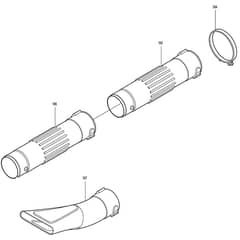 Makita PB-252.4 - Engine Blower - Power Tool 10 Diagram