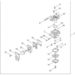 Echo PB-265ESLT Carburettor