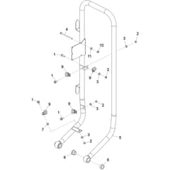 Belle PCEL 400E - Handle Assembly