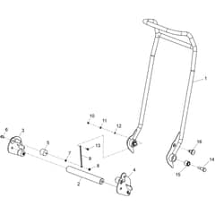 Belle PCLX 16-45E - Handle Assembly