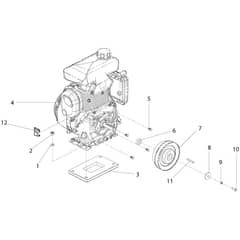 Belle PCLX 320 - 400 - Engine & Drive Kit