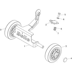 Belle PCLX 32 32S & 40 - Transporter Attachment