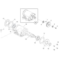 Belle PCLX 32 32S & 40 - Vibrator Assembly