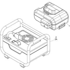 Belle PCX 13-40E+ - Battery & Battery Charger