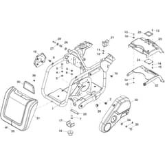 Belle PCX 13-40E+ - Bedplate Assembly