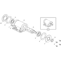 Belle PCX 13-40E+ - Vibrator Assembly